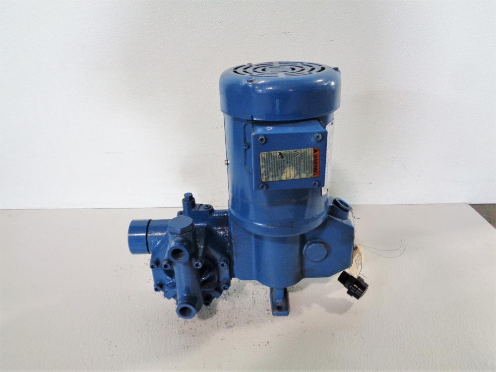 Neptune Metering Pump 500-A-N3-EC-100728 with Leeson 1/3 HP Motor